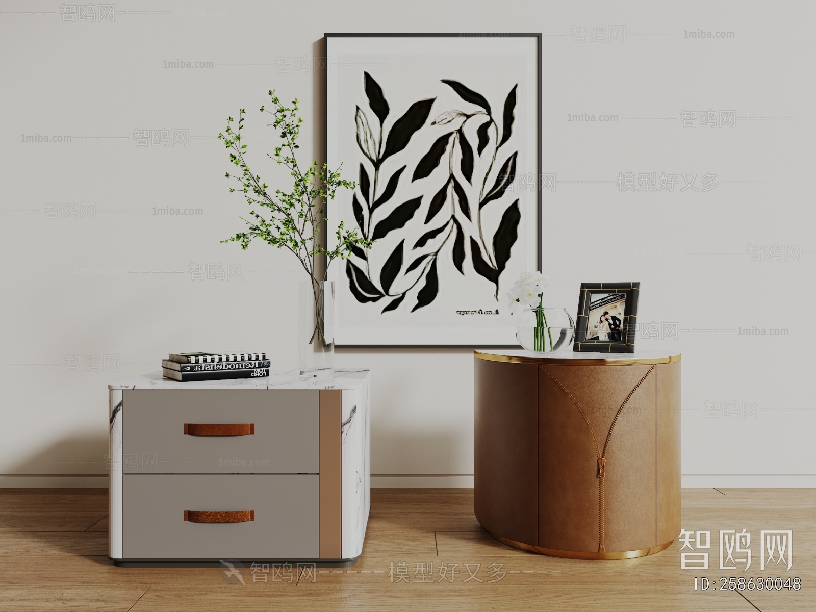 Modern Bedside Cupboard