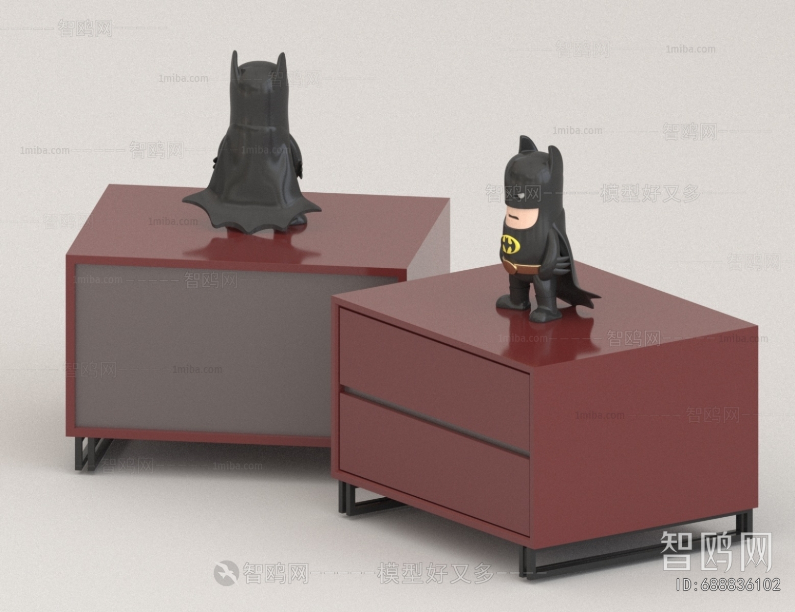 Modern Bedside Cupboard