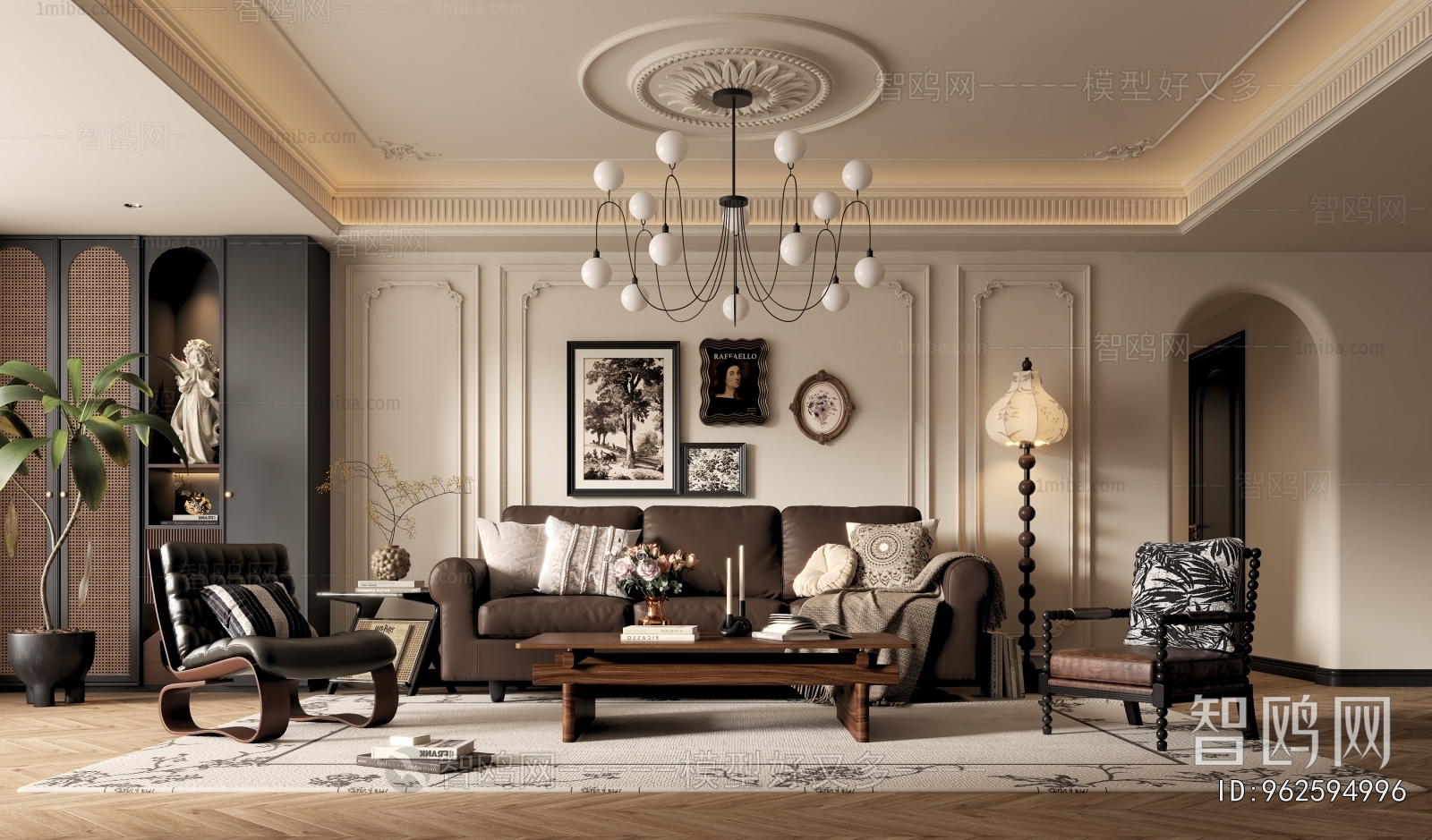 French Style A Living Room