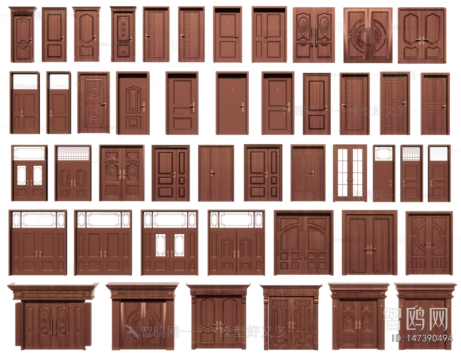 New Chinese Style Door