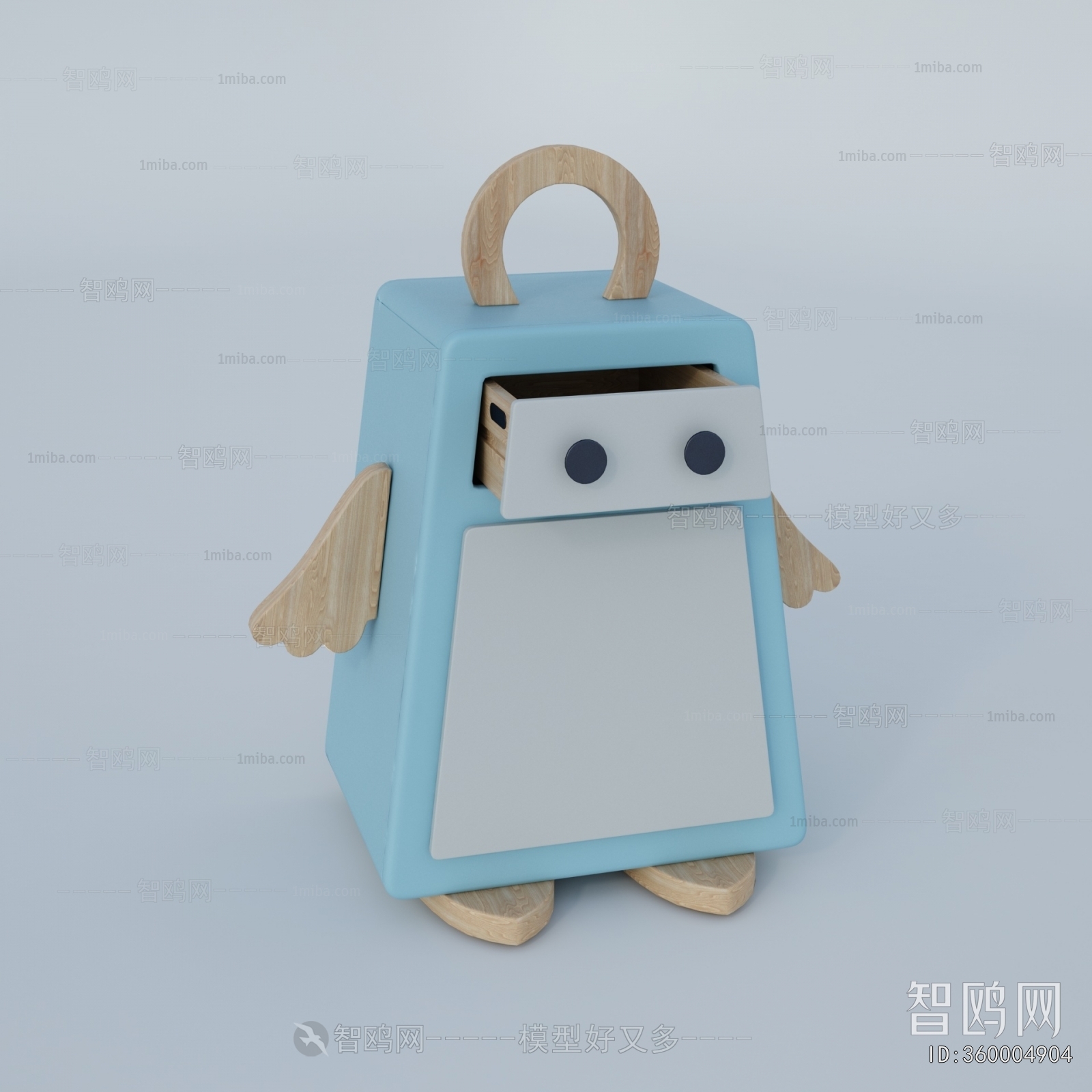 Modern Bedside Cupboard