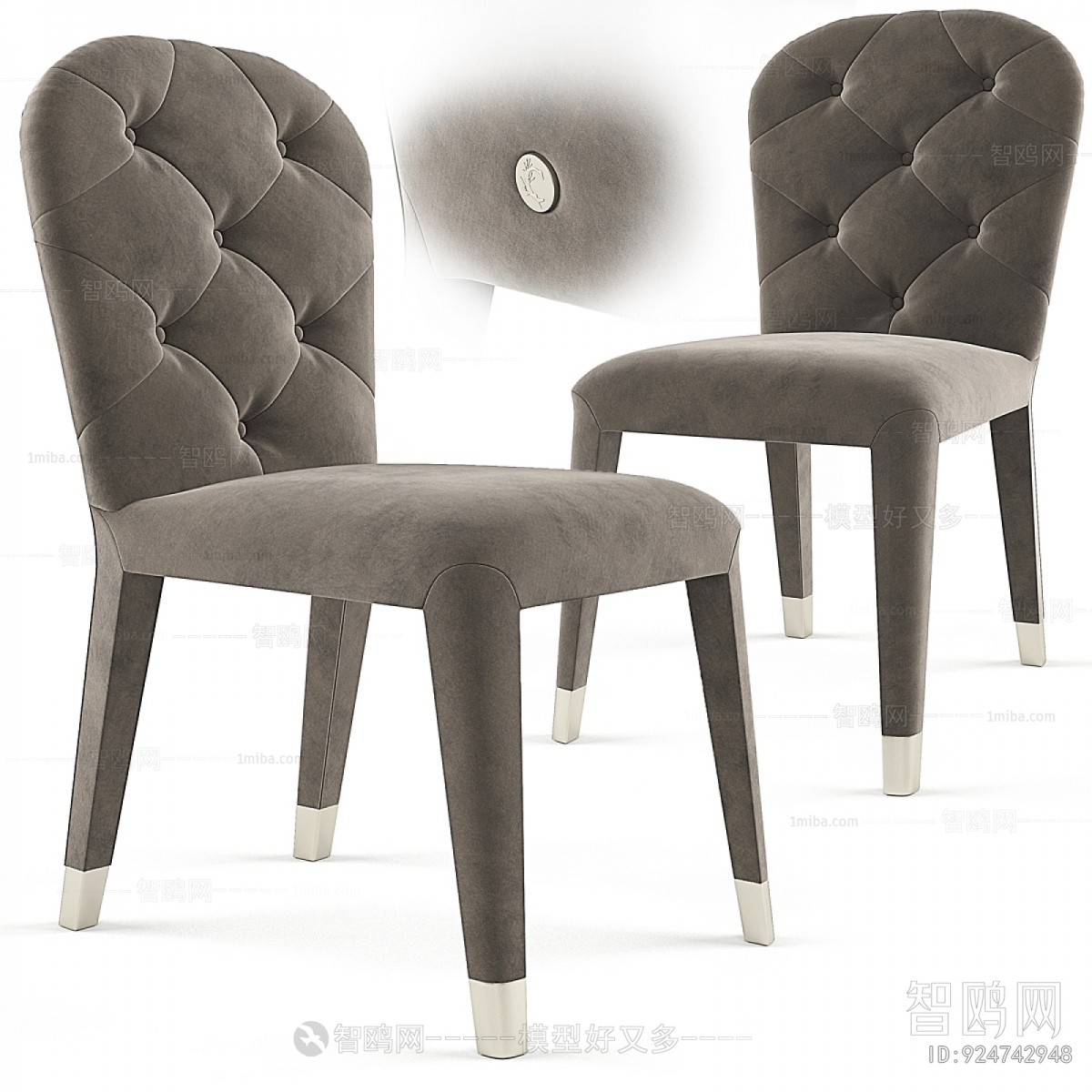 Simple European Style Dining Chair