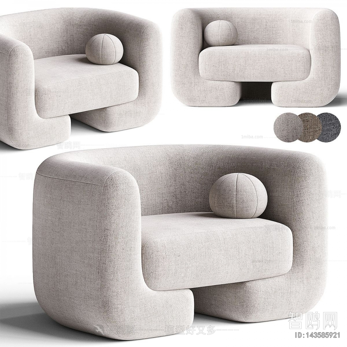 Modern Single Sofa