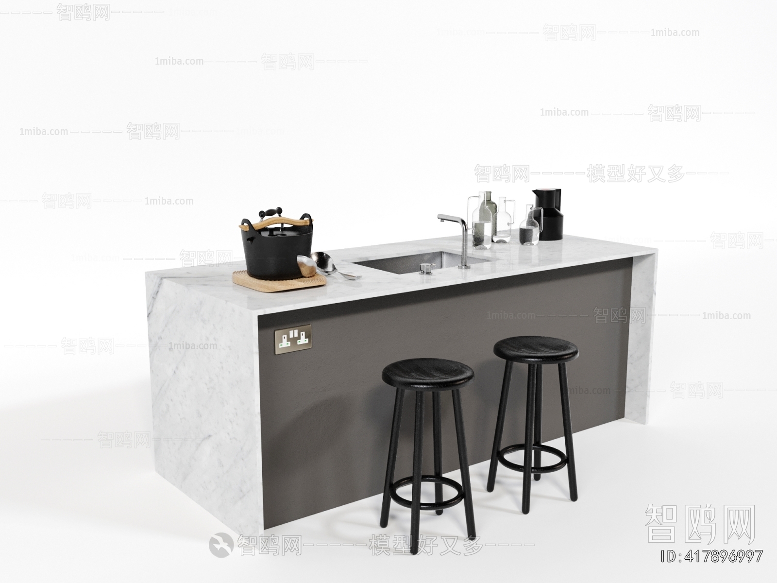Modern Counter Bar