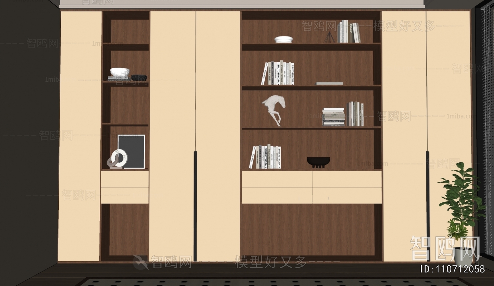 French Style Bookcase