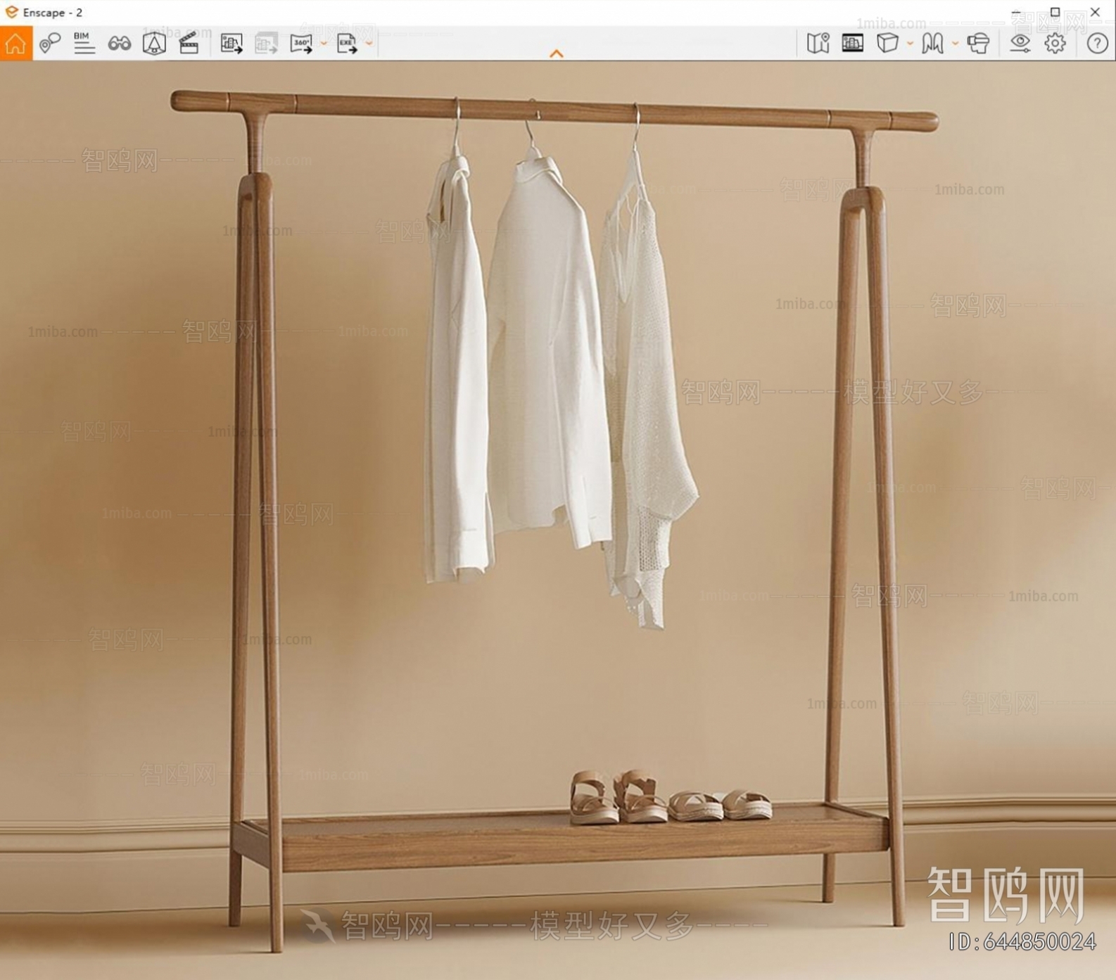 Modern Coat Hanger