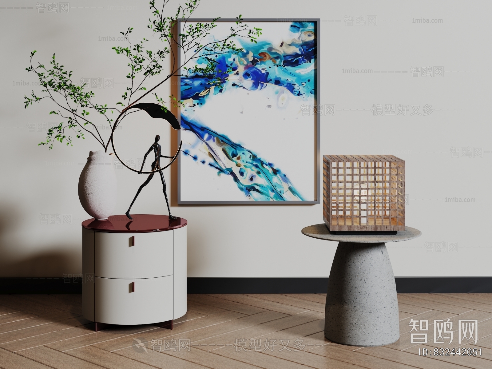 Modern Bedside Cupboard