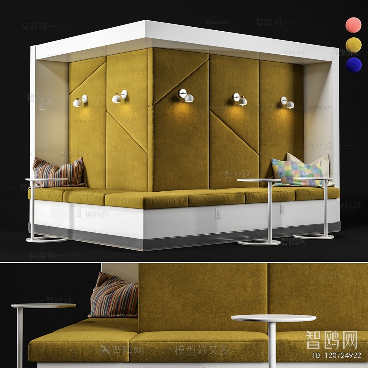 Modern Card Seat Sofa