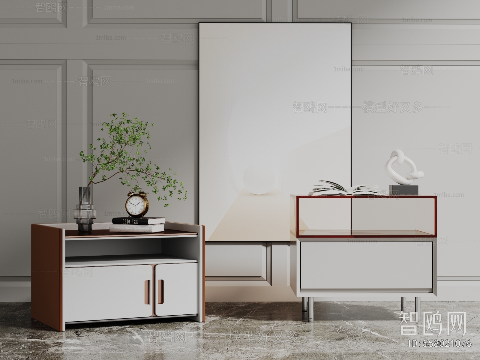 Modern Bedside Cupboard