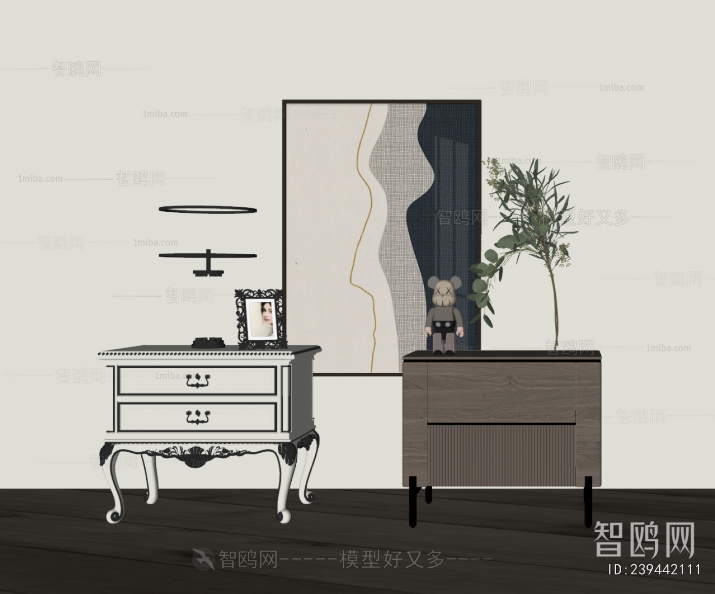 Modern Bedside Cupboard