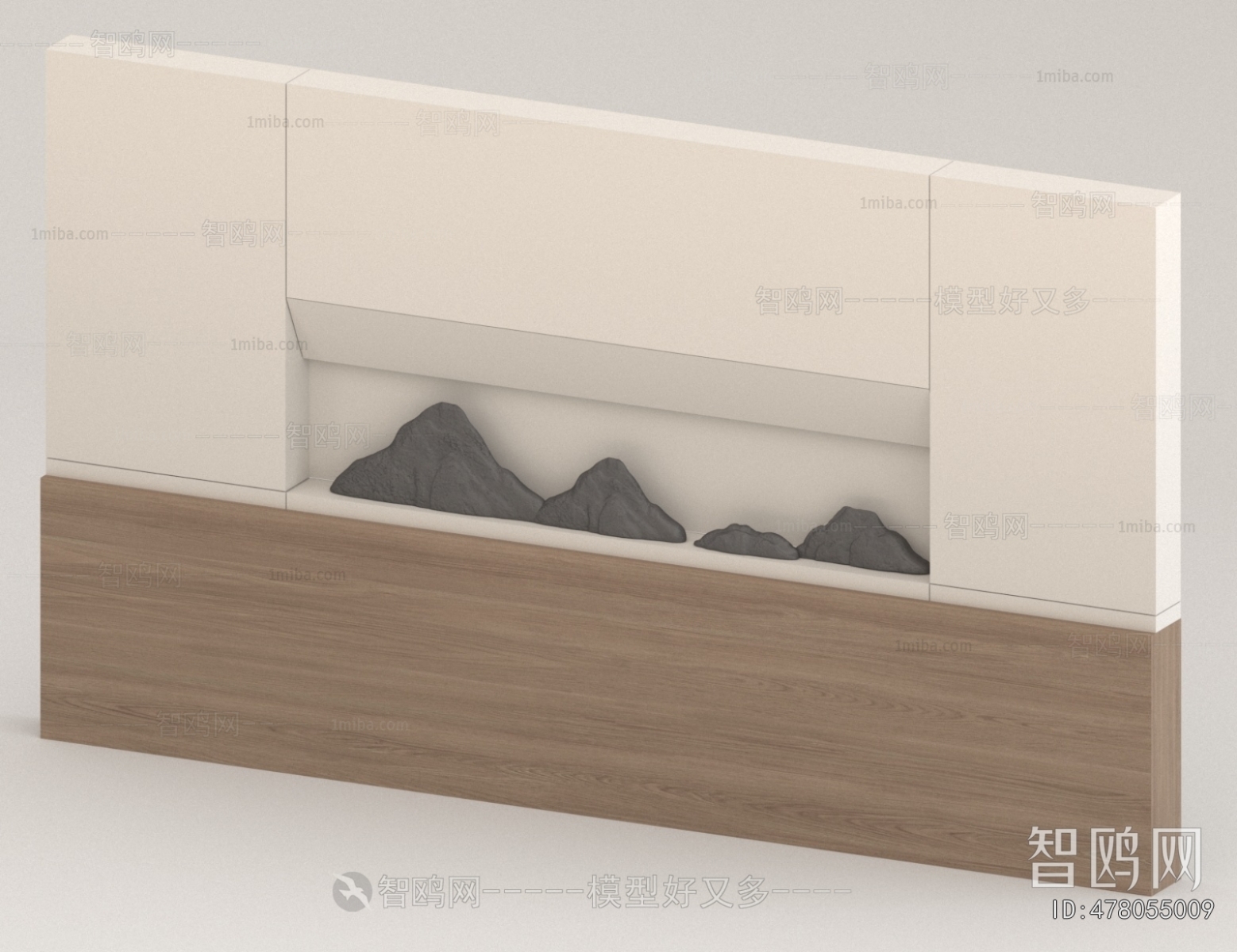 New Chinese Style TV Wall