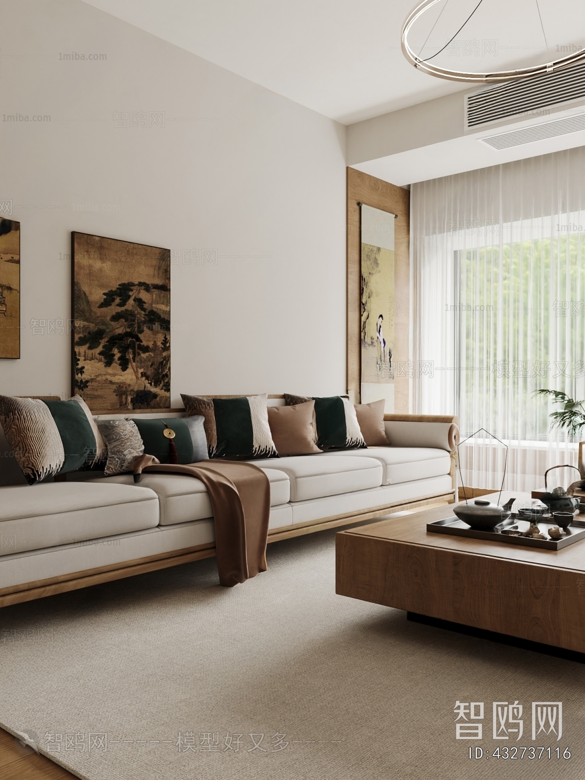 New Chinese Style Hallway