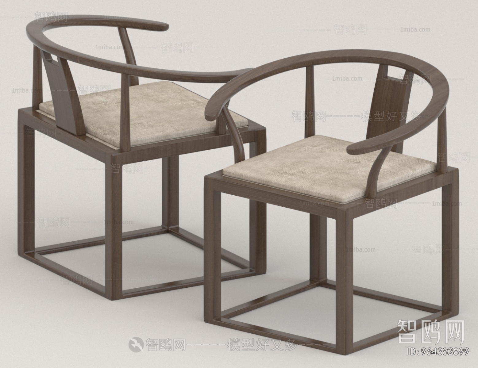 New Chinese Style Lounge Chair