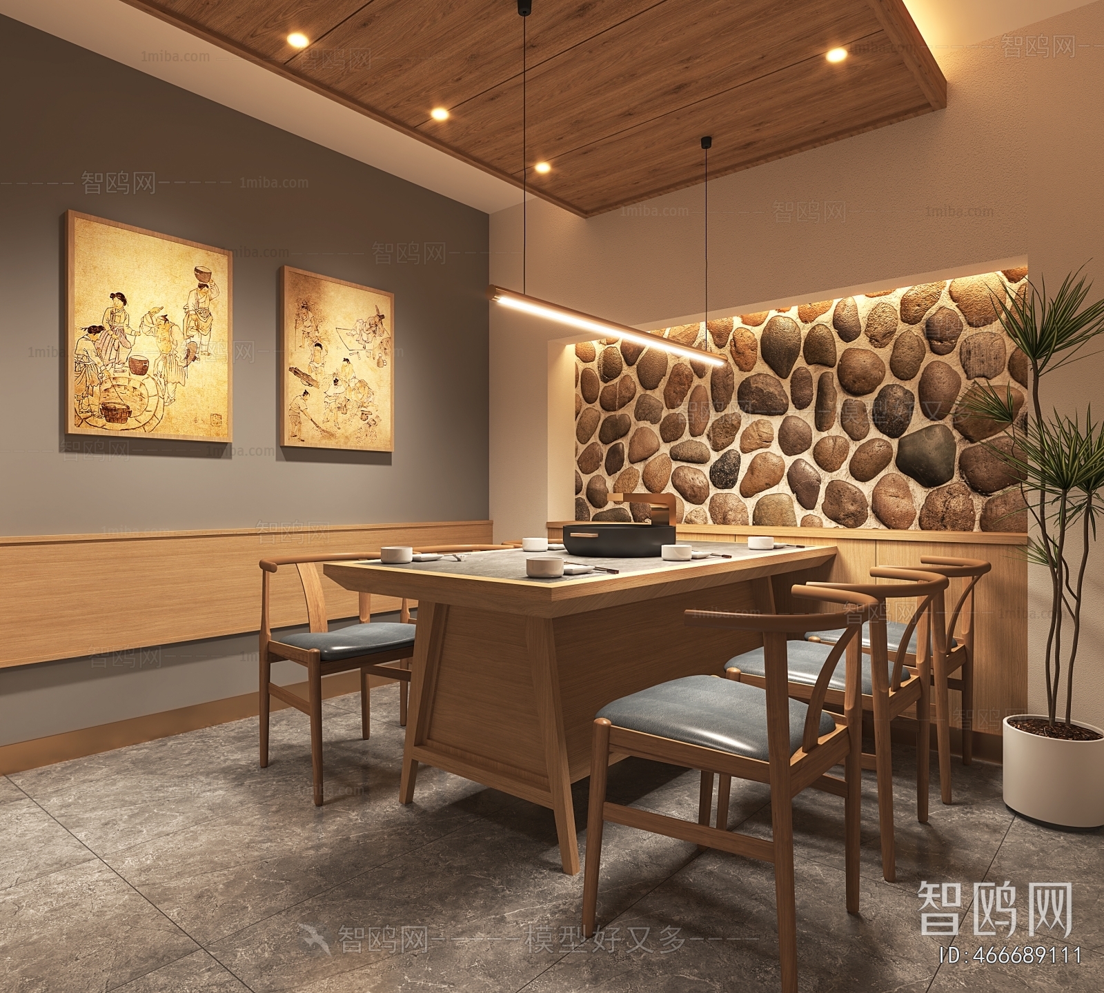 Modern Restaurant Box