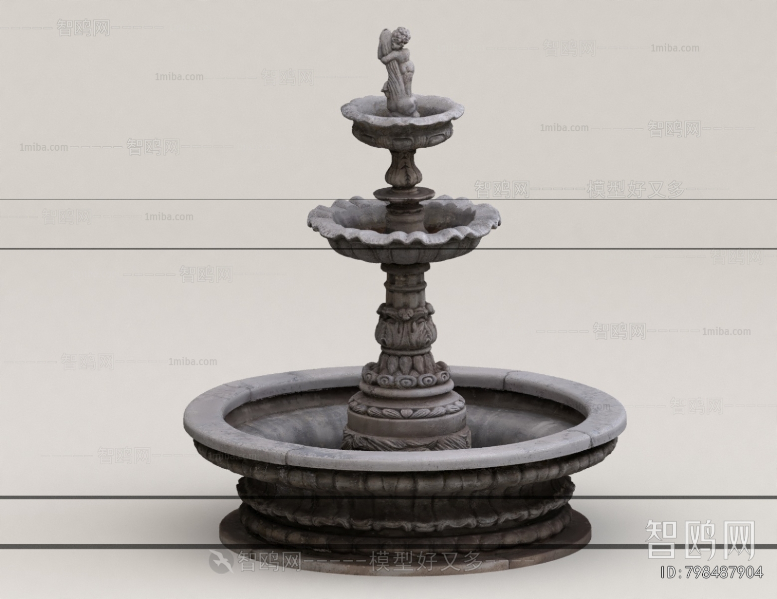 European Style Rockery Waterscape