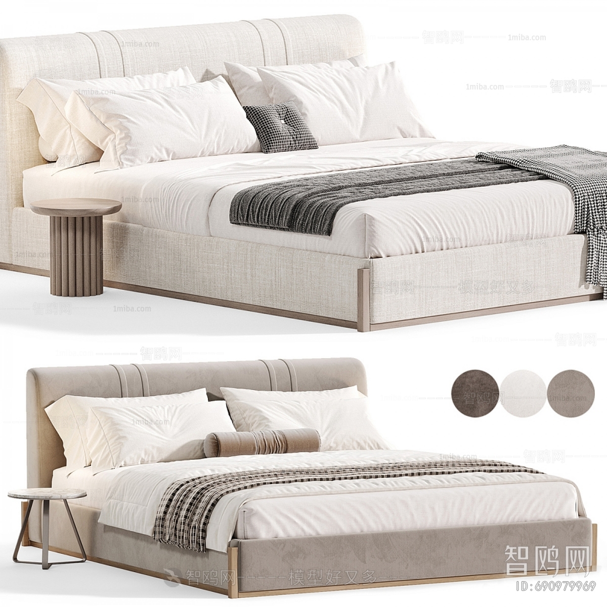 Modern Double Bed
