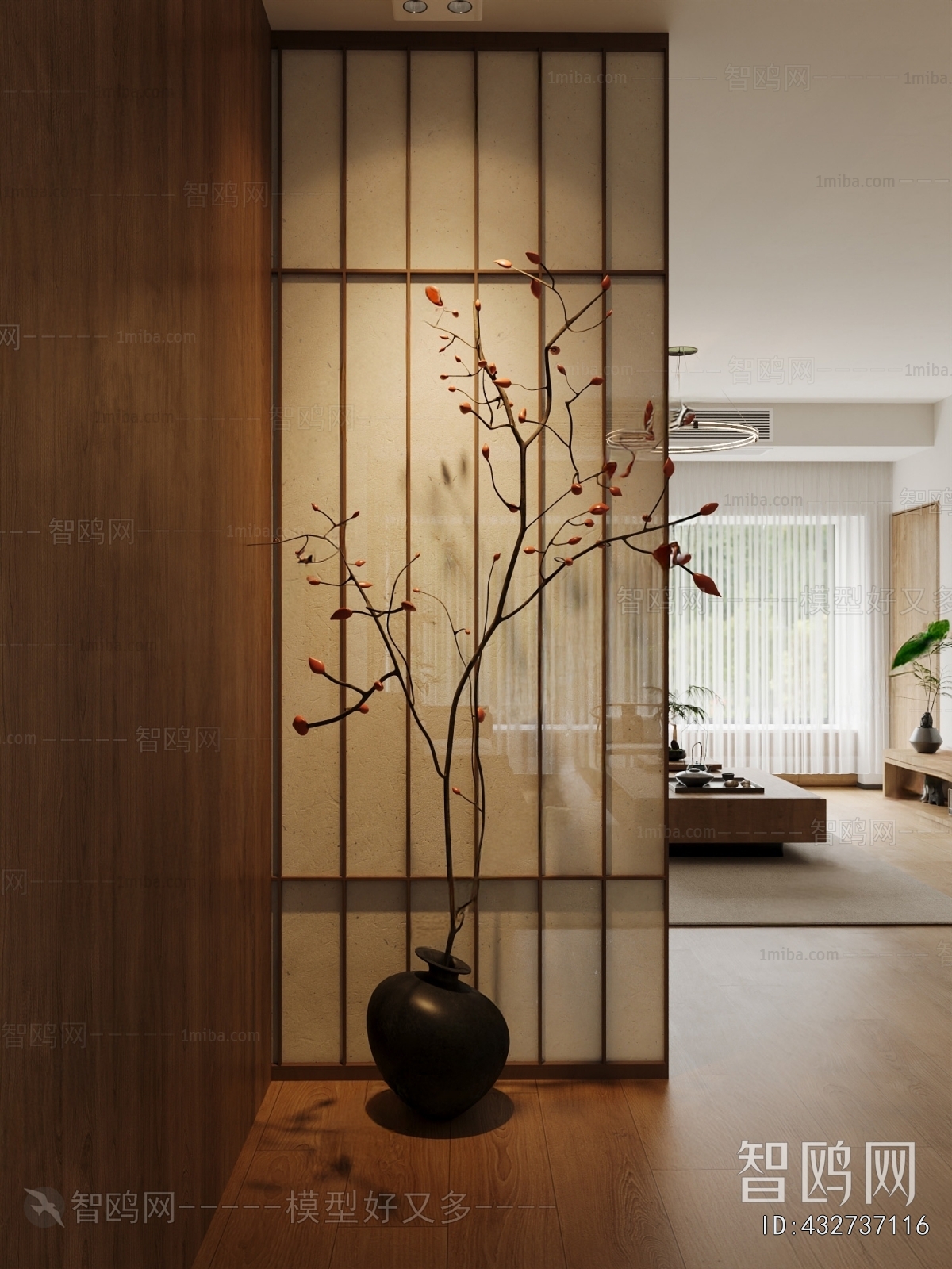 New Chinese Style Hallway