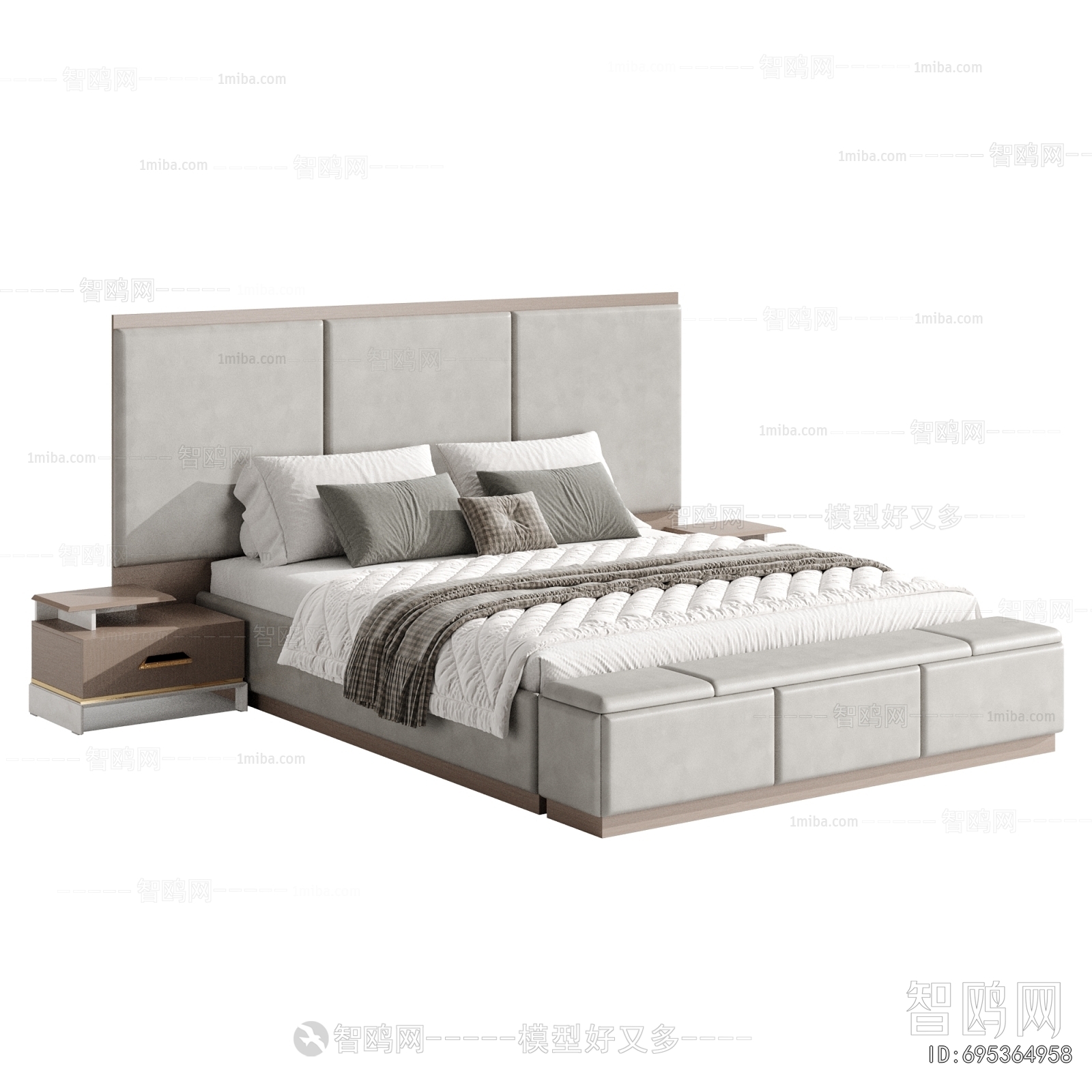 Modern Double Bed