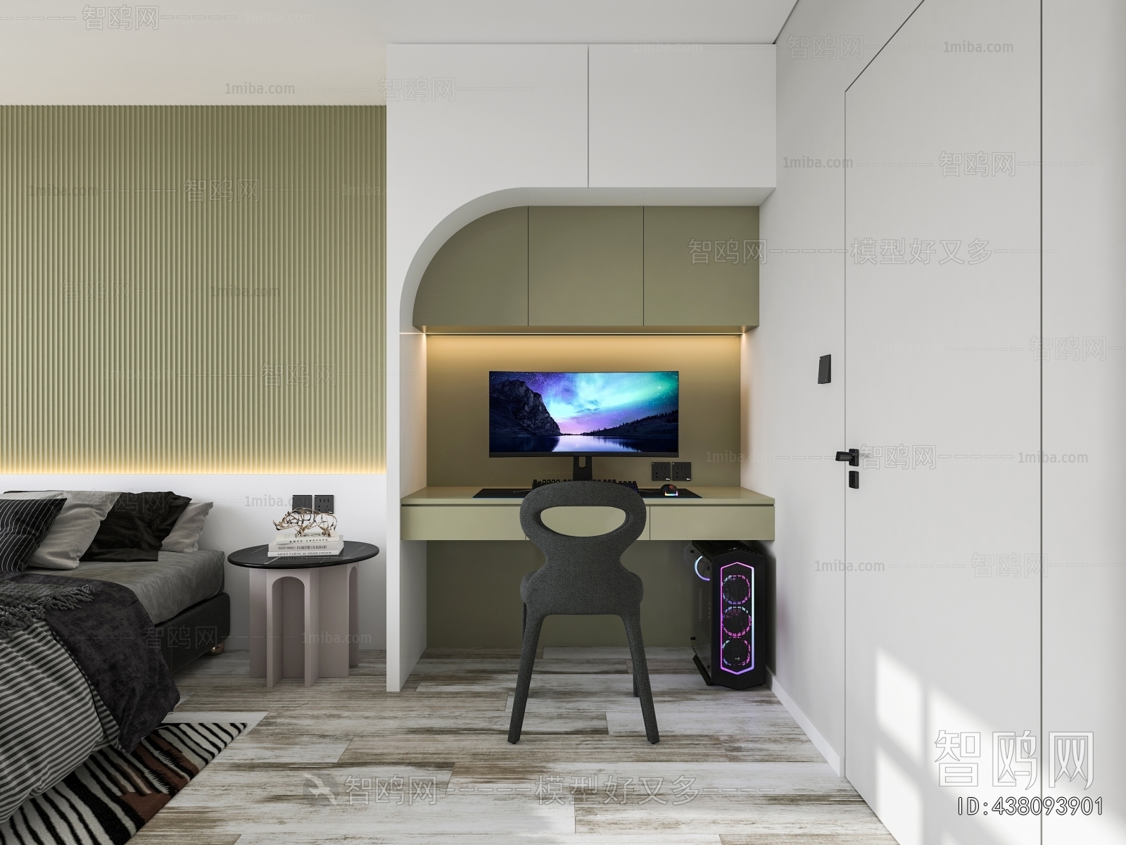 Modern Boy's Room And Son's Room