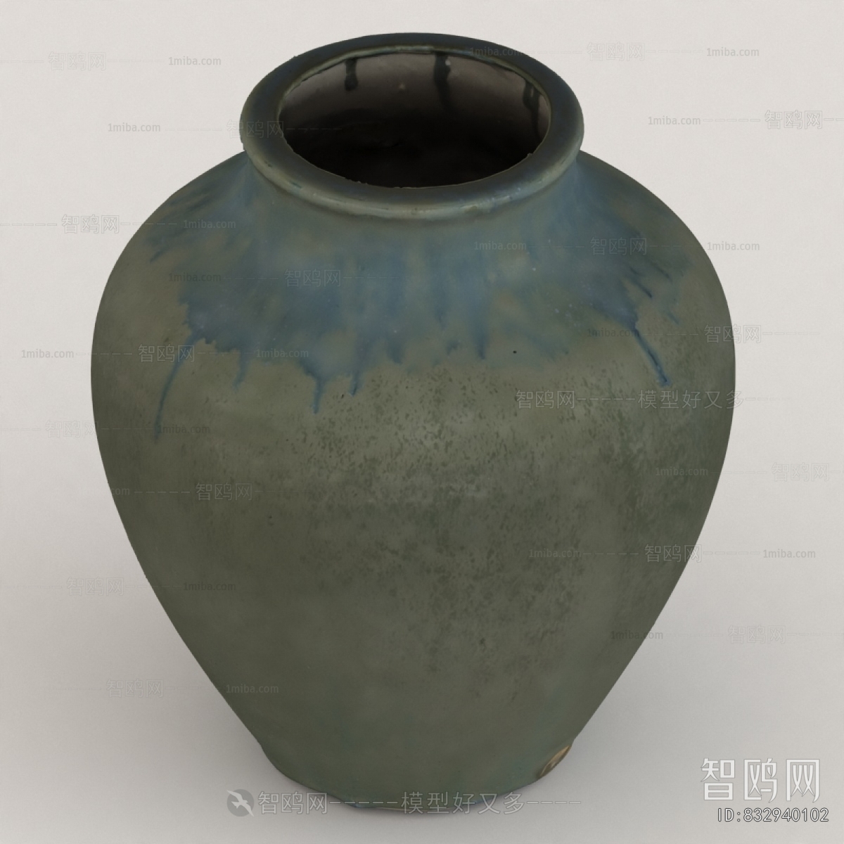 Wabi-sabi Style Clay Pot
