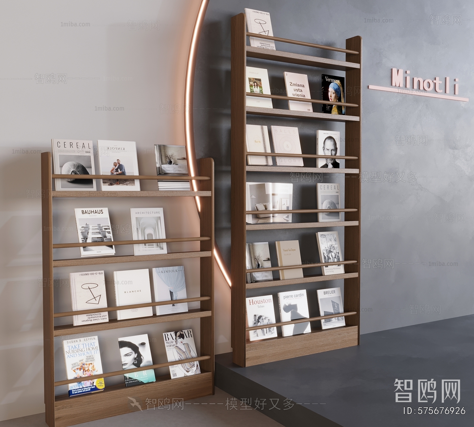 Modern Bookshelf
