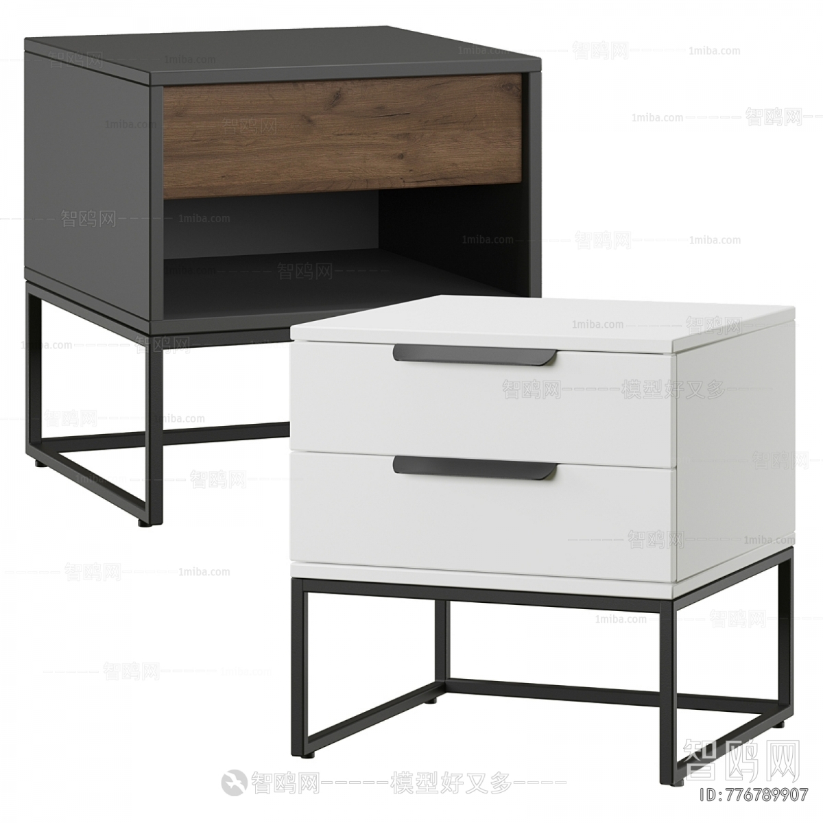 Modern Bedside Cupboard