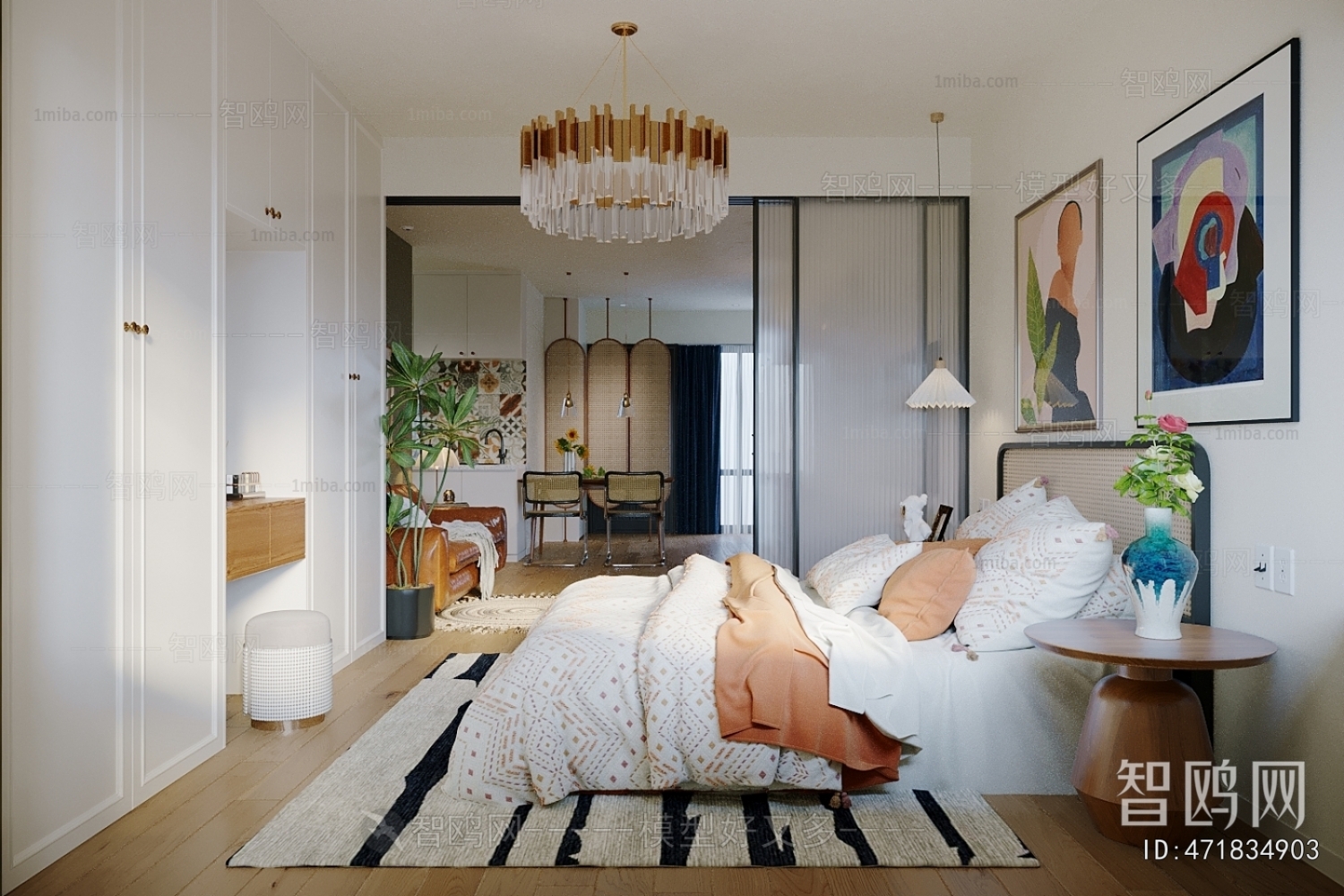 Nordic Style Bedroom