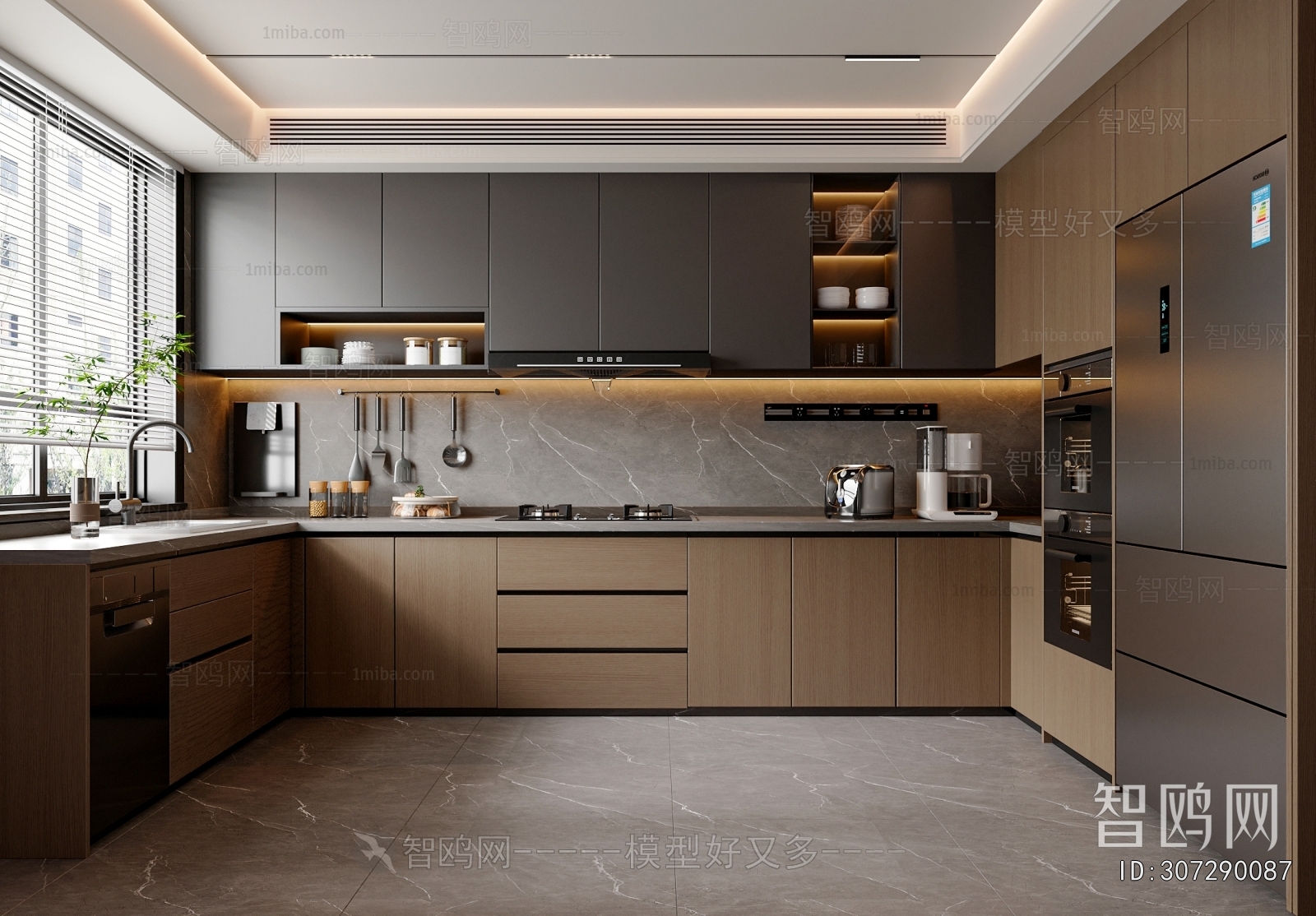 Modern The Kitchen