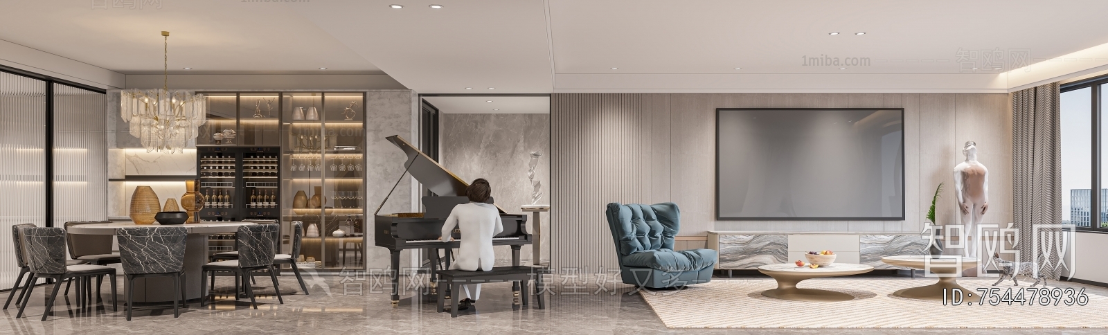 Modern A Living Room