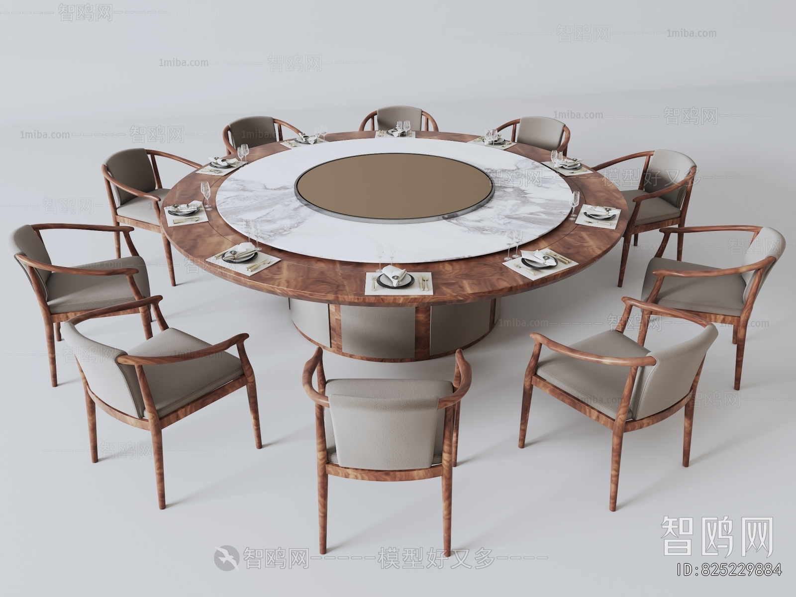 New Chinese Style Dining Table And Chairs