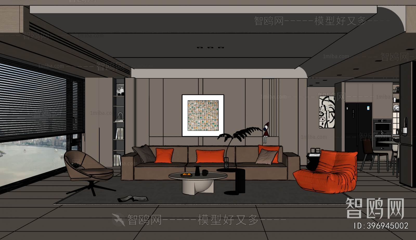 Modern A Living Room