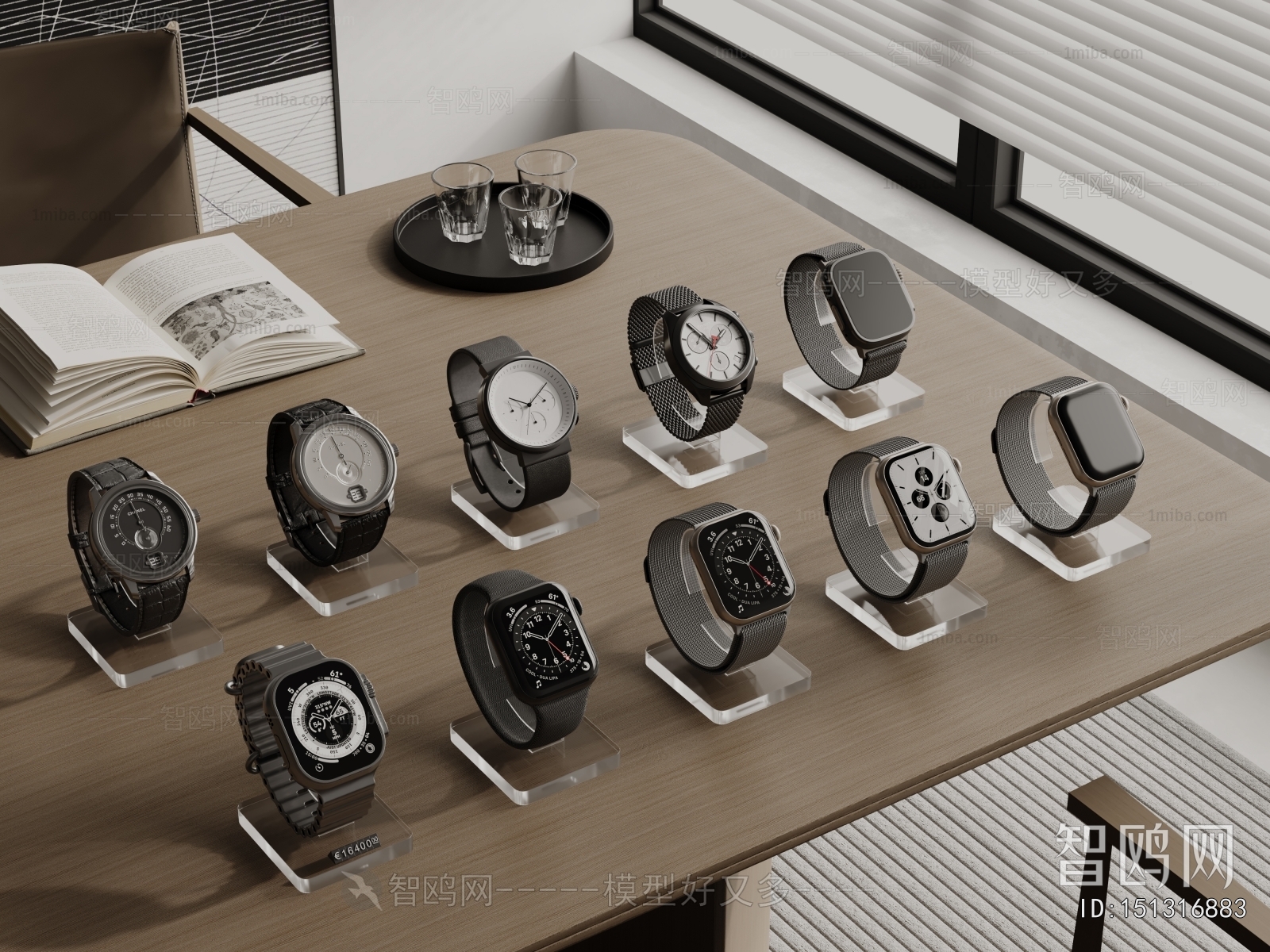 Modern Clocks And Watches