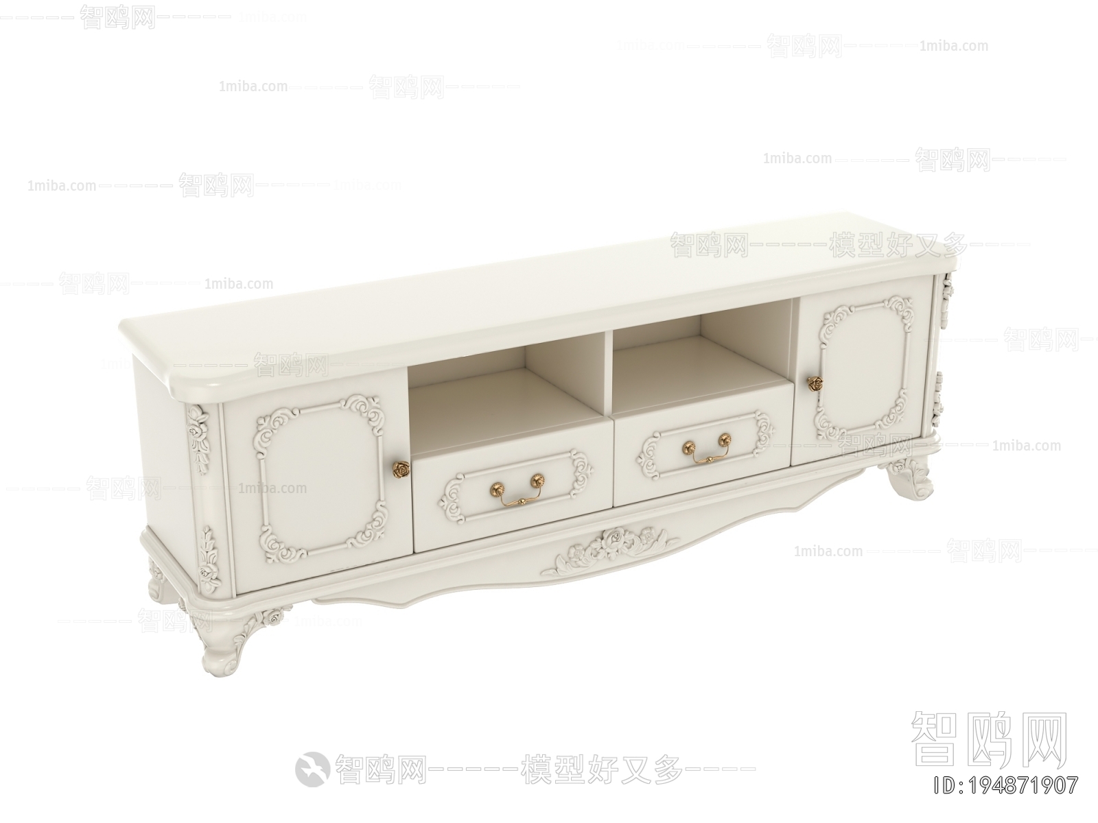 European Style TV Cabinet