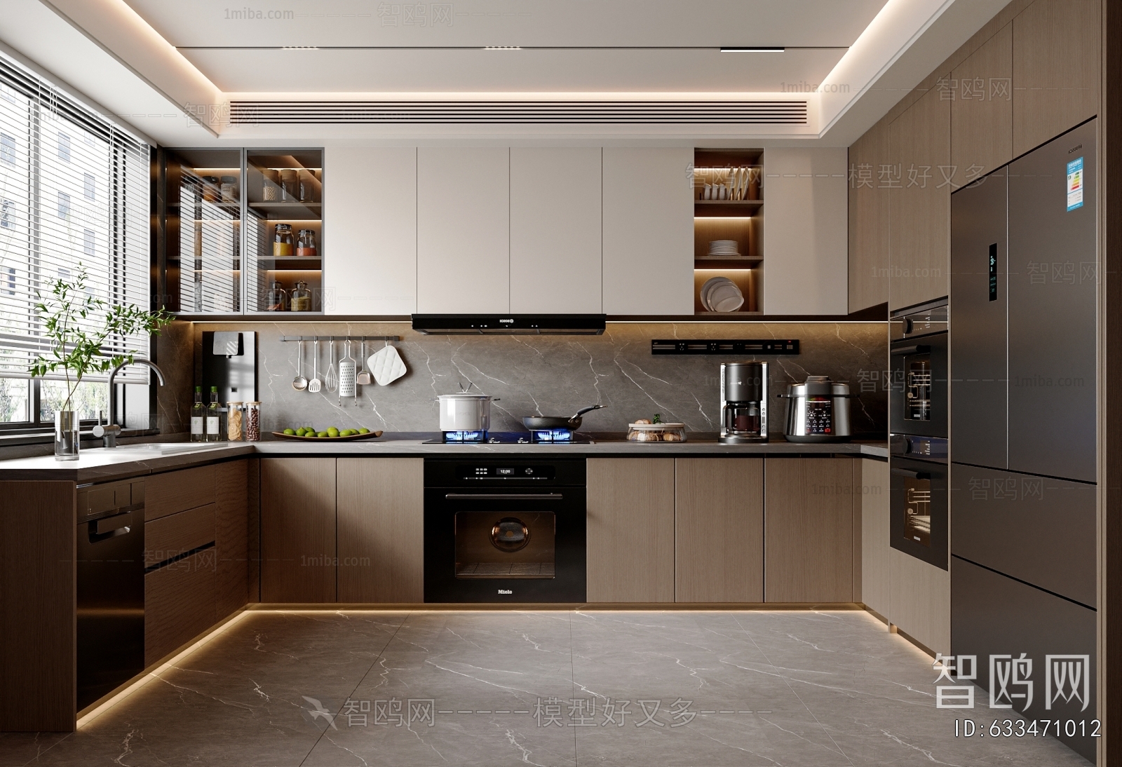 Modern The Kitchen