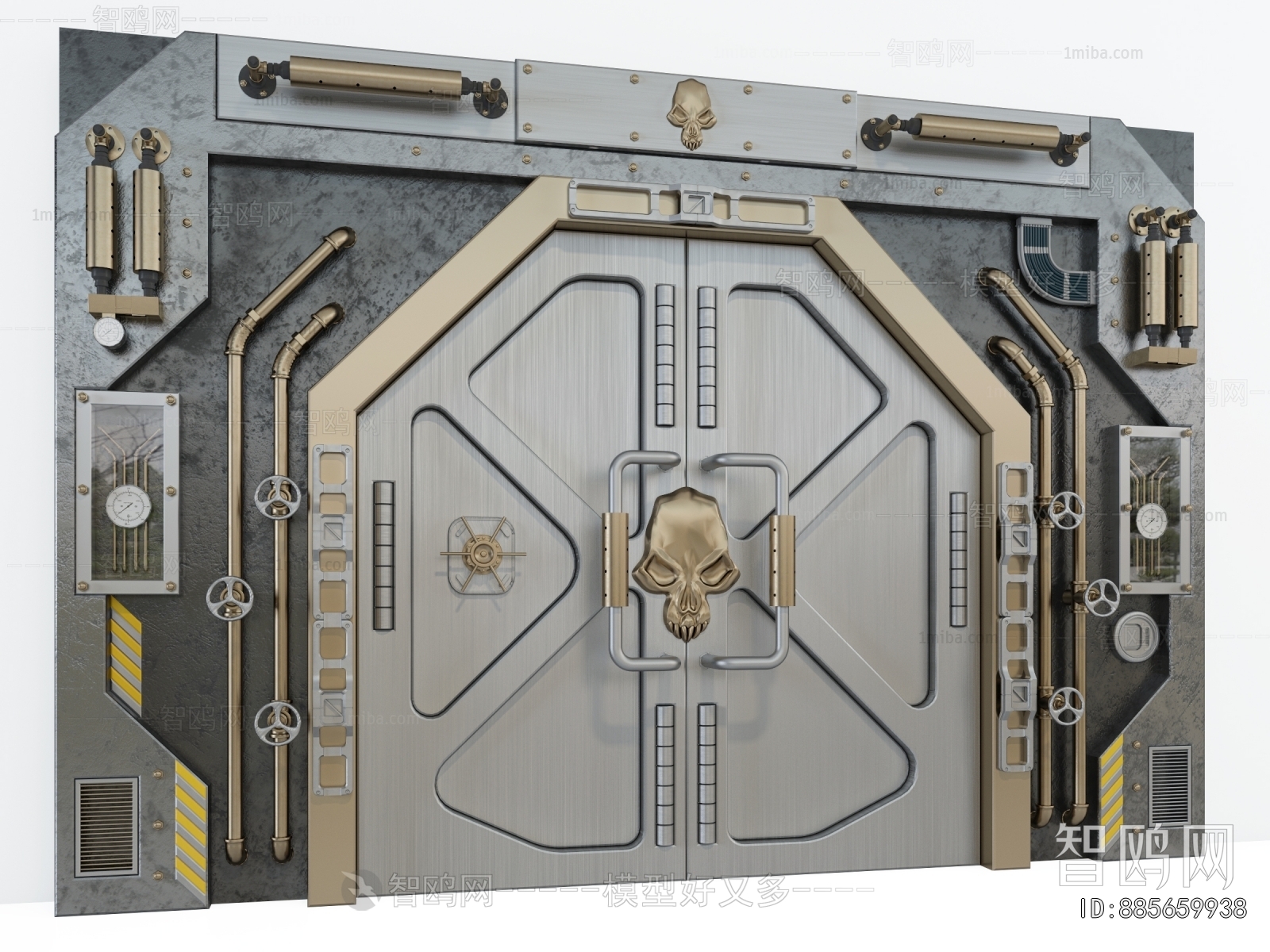 Industrial Style Gate