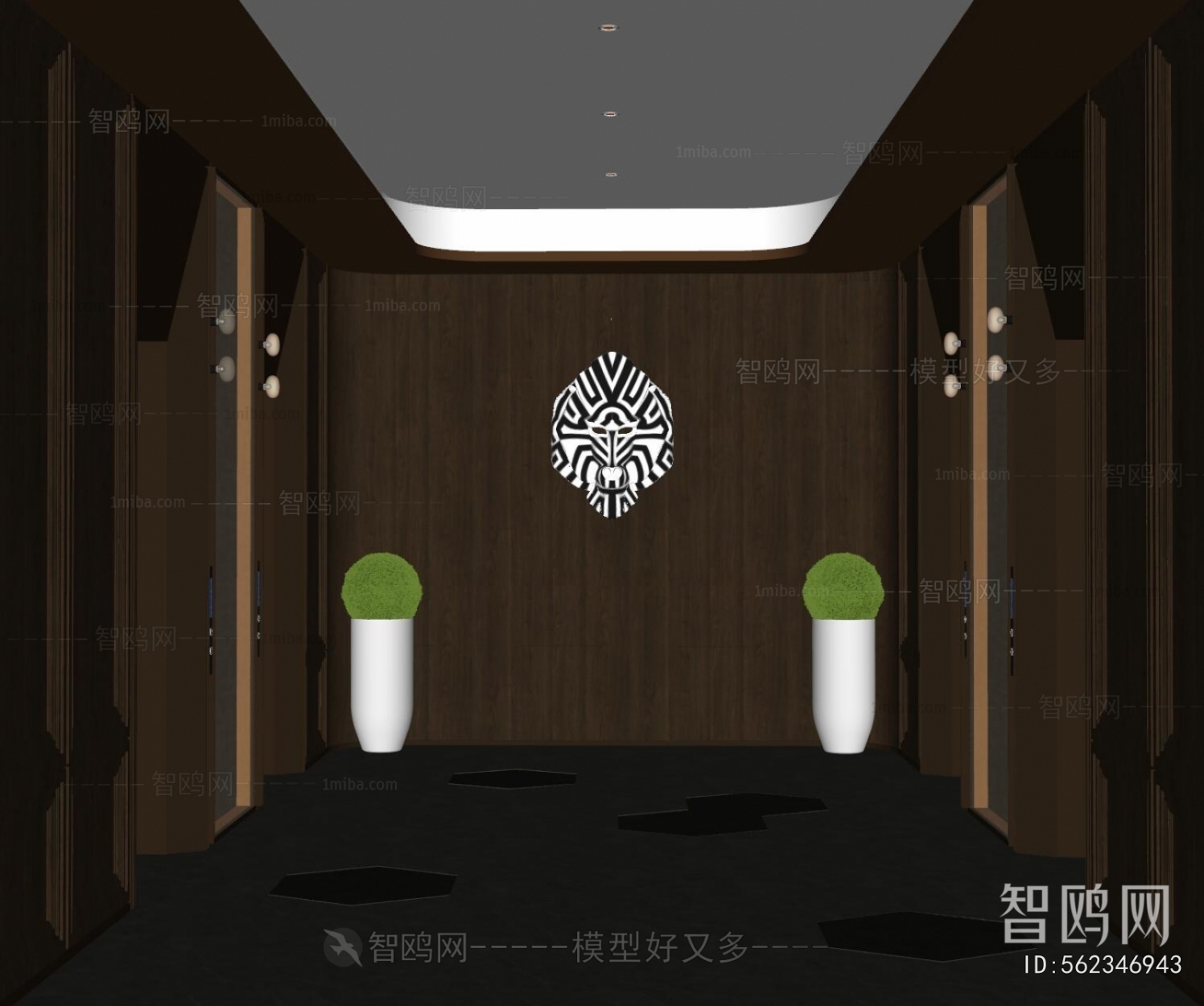 Modern Elevator Hall