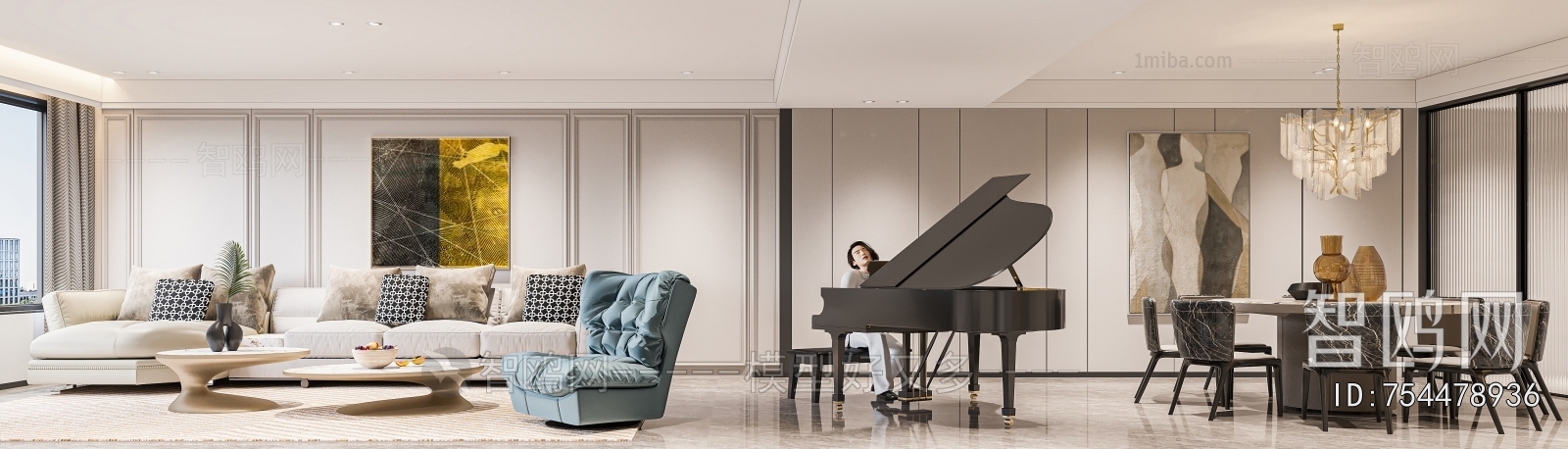 Modern A Living Room