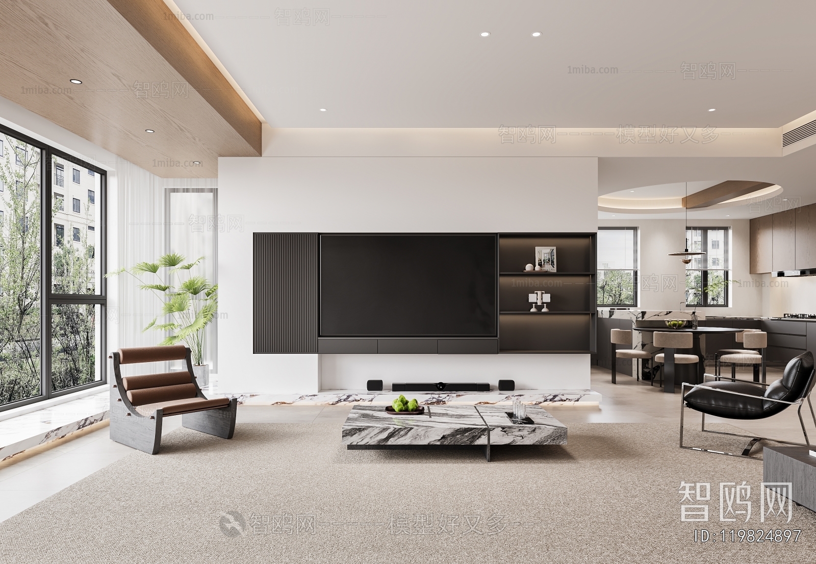 Modern A Living Room