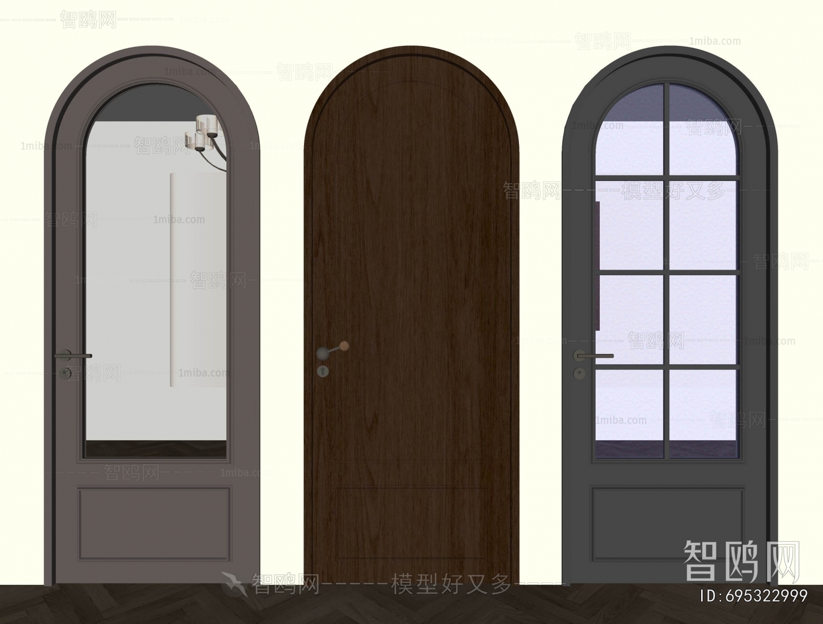 French Style Single Door