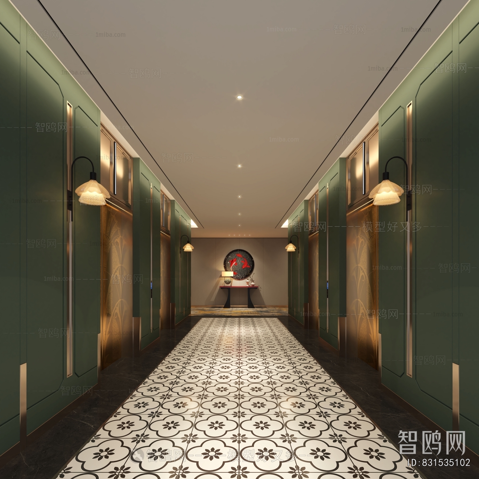 Modern Elevator Hall