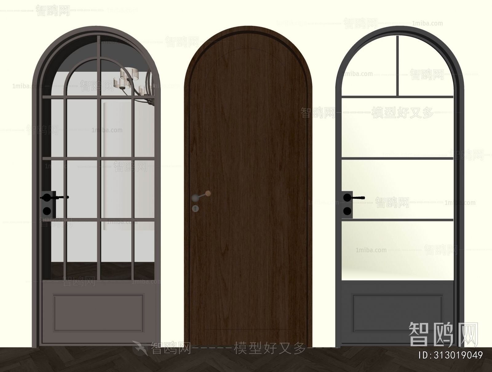 French Style Single Door