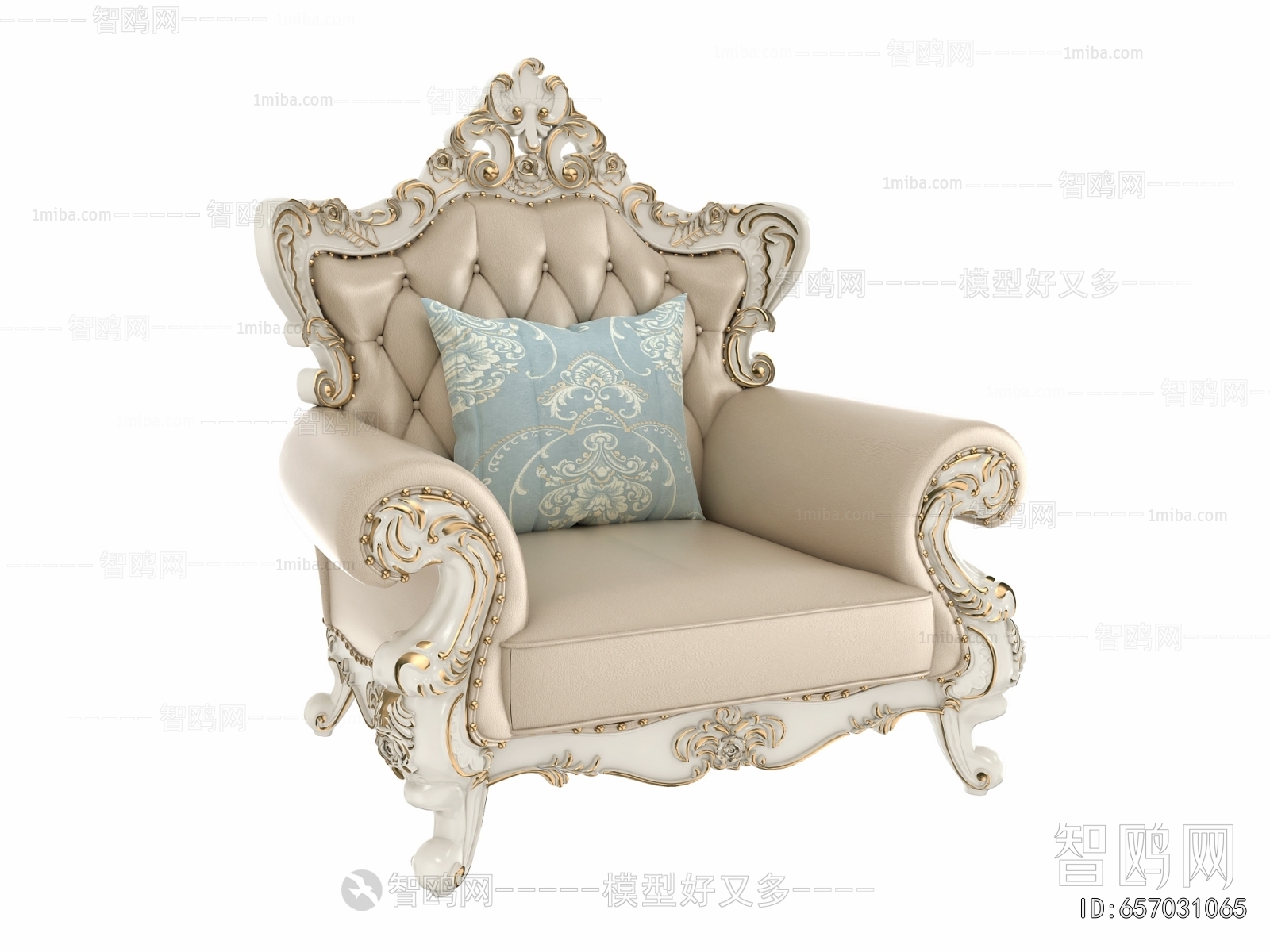 European Style Single Sofa