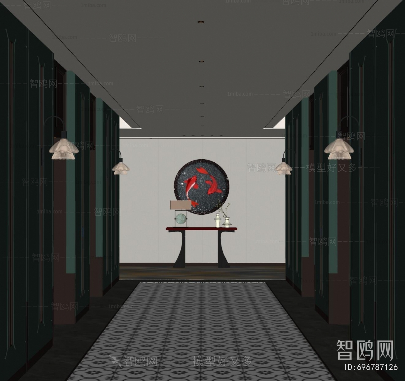 Modern Elevator Hall