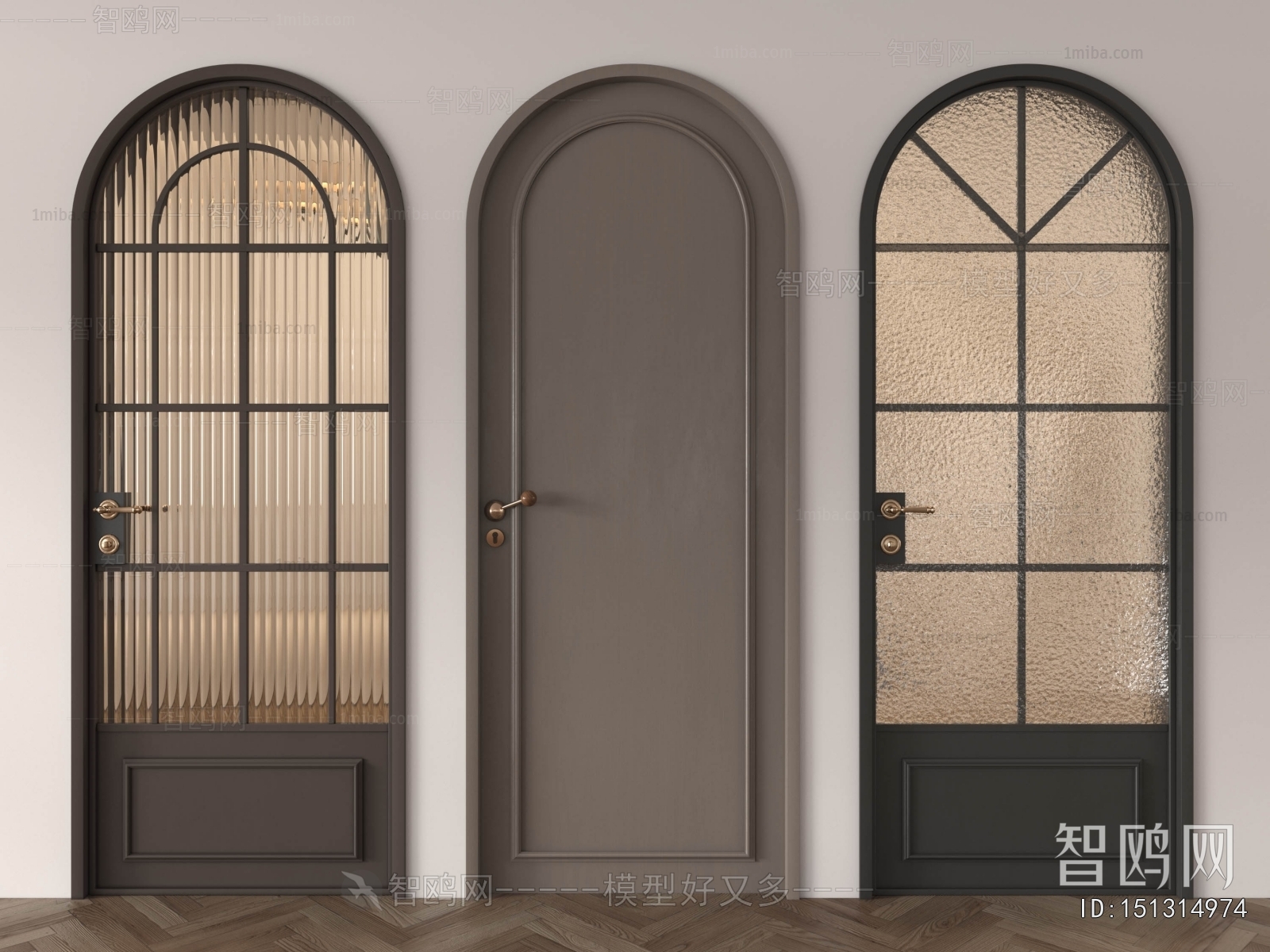 French Style Single Door