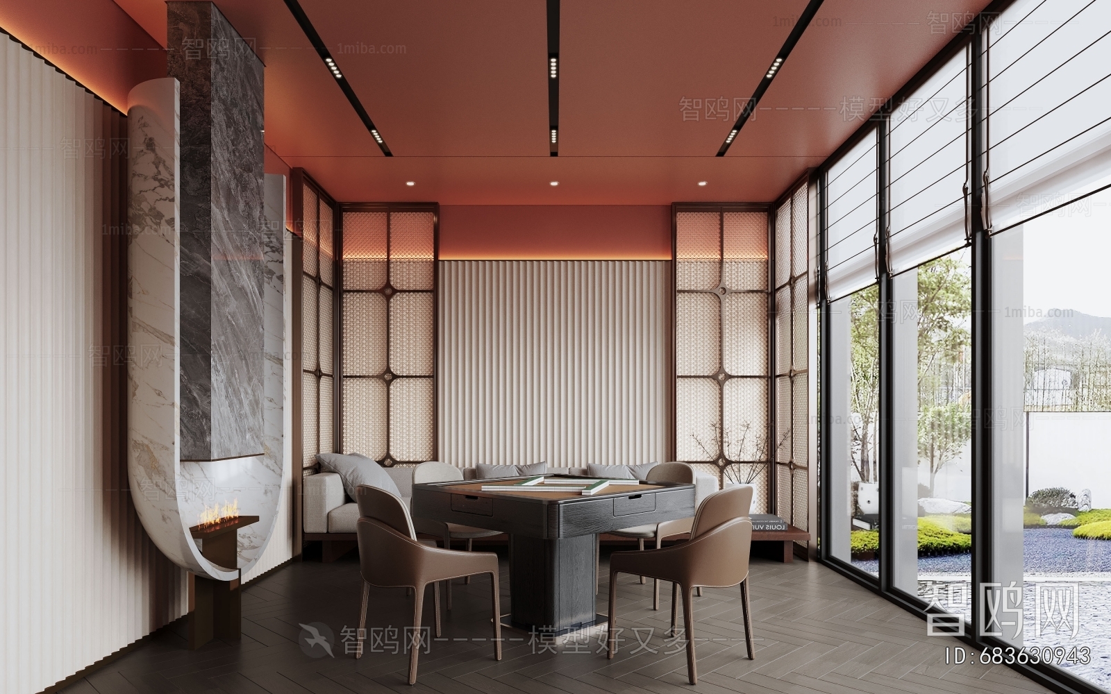 Modern Chess And Card Room