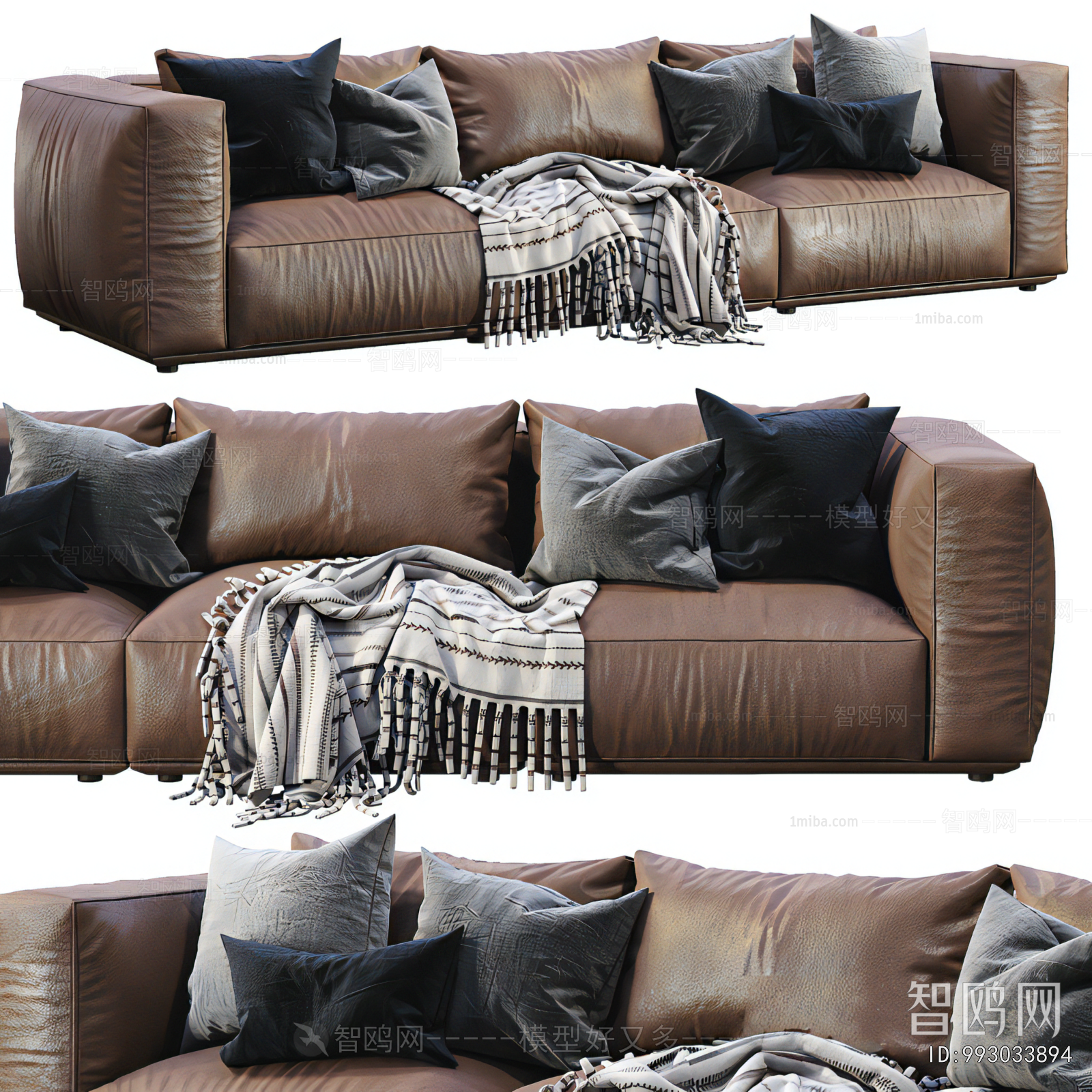 Modern Multi Person Sofa
