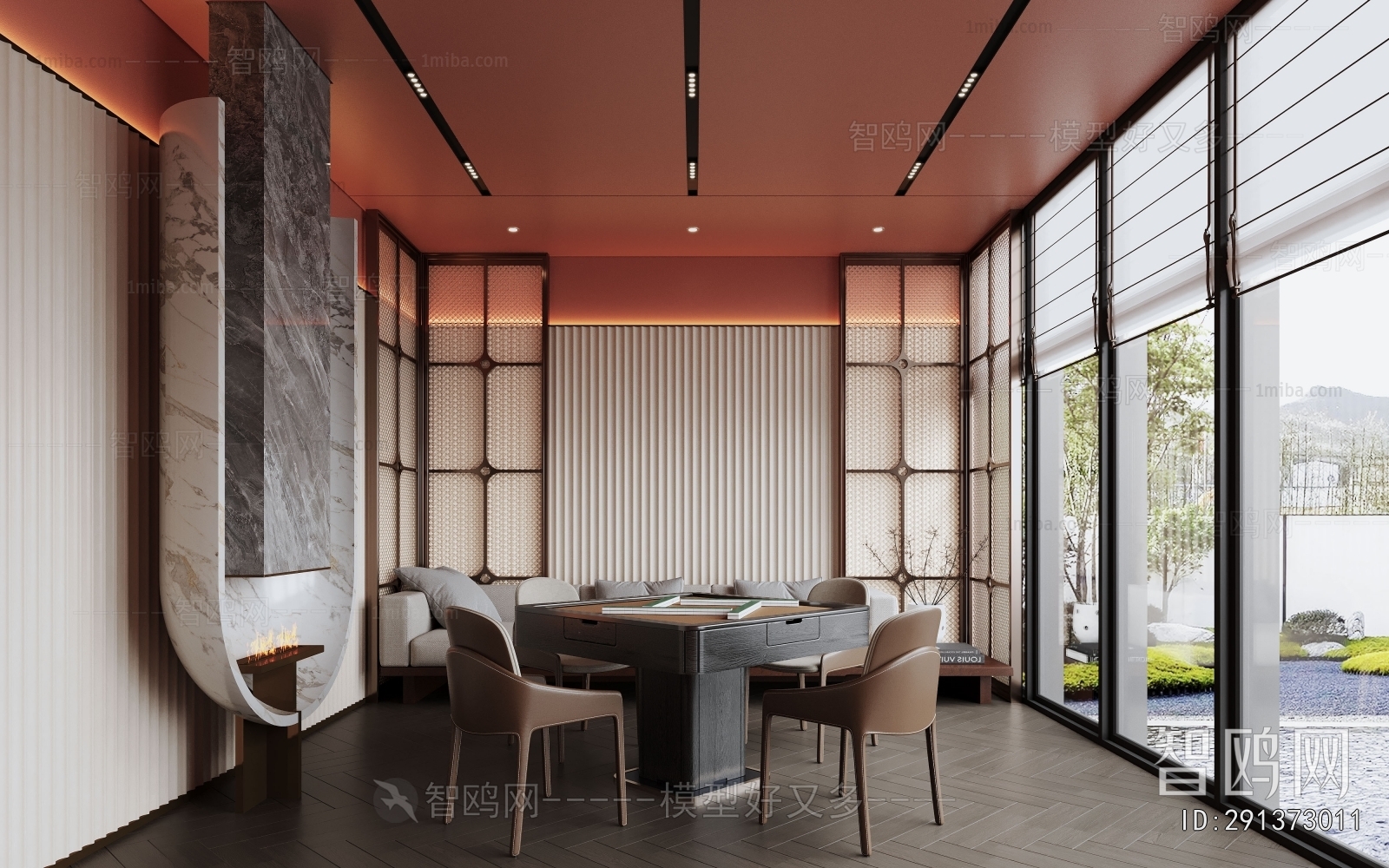 Modern Chess And Card Room