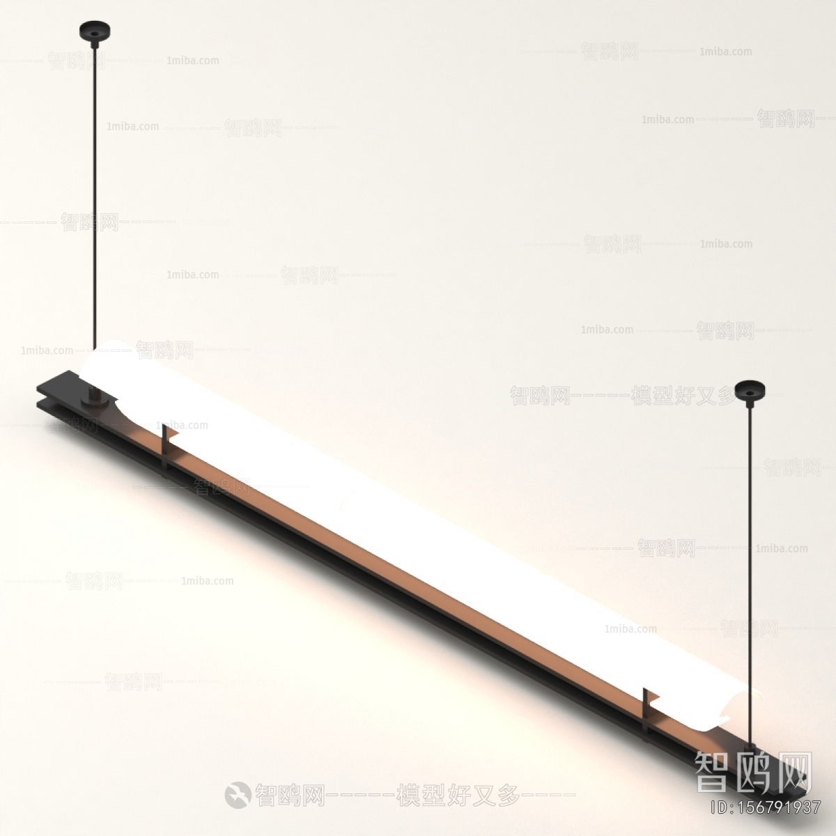 Modern Long Chandelier