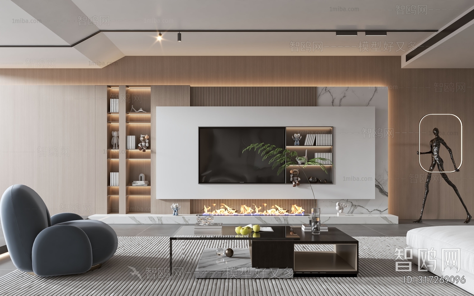 Modern A Living Room