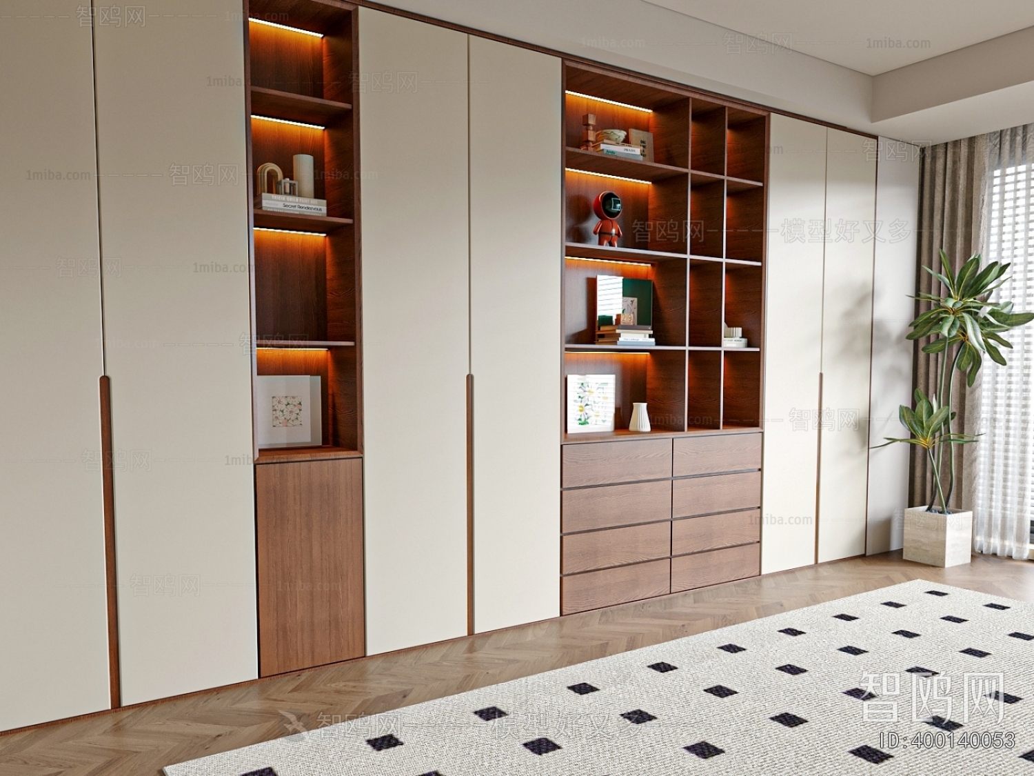 French Style Bookcase